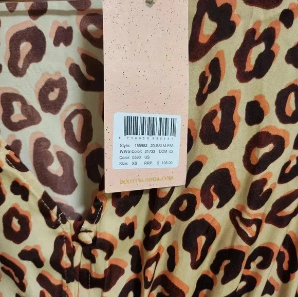 Scotch & Soda Animal print button-down dress - Picture 8 of 8